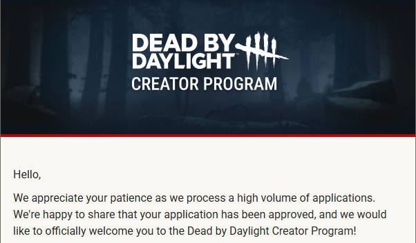 XombieMagic's tweet photo. I am so excited! An absolutely amazing thing to have happen during my Affiliateversary stream celebration event!!

I was streaming all day so I missed it come in, but when I check my emails afterwards.... I WAS FLOORED TO SEE THIS!

Tomorrow's 12 Hour DbD stream gonna be AWESOME! https://t.co/igKqvlx7hl