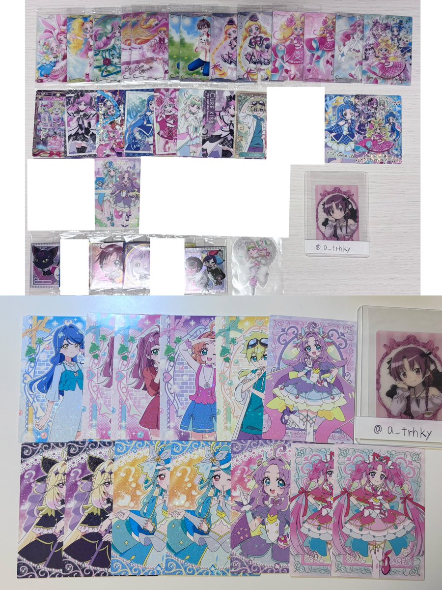 a_trhky's tweet photo. 交換 プリキュア シール ウエハース キラキラトレーディングコレクション キラトレ 2 カードグミ グミカ 映画 特典 名探偵プリキュア たんプリ

譲▶︎1枚目

求▶︎2枚目

■リトリン必読
■郵送交換

アルカナ/るるかが含まれる交換は比率違い可

お気軽にお声掛けください！ https://t.co/AvQbZQDb3K