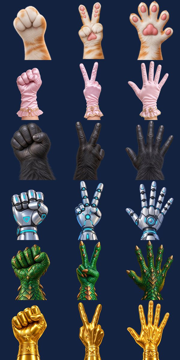 peroon_games's tweet photo. 着せ替えるのは、グーだけではない。

「じゃんけんコイン」の購入スキン6種類には、それぞれグー・チョキ・パーの専用画像がある。好きな見た目を選んだら、次は別の手も出してみたくなる。勝負の三択が、見た目を眺める三択にもなる。
https://t.co/ybNcQVmwgA https://t.co/MI9qe6j2BA
