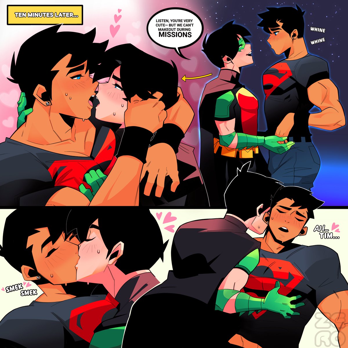 RobinSyndrome's tweet photo. I miss my superbat. :(((

#TimKon #TimDrake #Superboy #DC https://t.co/8e7XlQEKYe