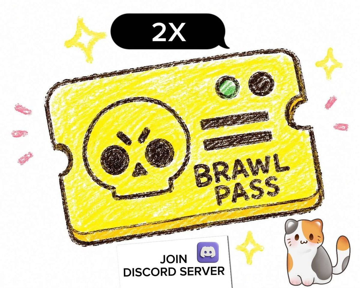 StarrVoidBS's tweet photo. 2X Brawlpass and 10X Vince Box GIVEAWAY! 🎁🐛🦋

To enter:   
✅Follow @StarrVoidBS
❤️Like + Retweet ♻️ 

I'm giving away x10 boxes on Discord and X2 BrawlPass! 

Winners will be selected on Oct 27th, 2026, Good luck! 😉 

Server link 🔗 - https://t.co/H1g7axbifE

#BrawlStars https://t.co/7XooWUDcV4