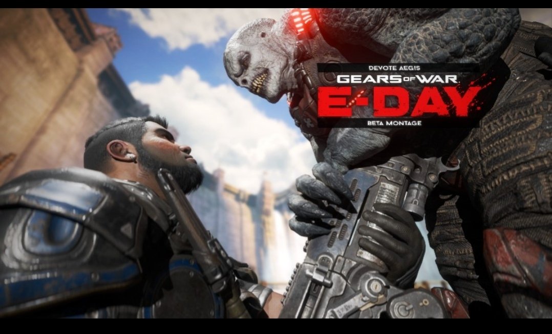 XKaosDark's tweet photo. My gears E-day beta video goes live this upcoming Thursday at 7pm. It will be my first official beta montage. Special shoutout to @MaverikVFX for the thumbnail and @gloomygow for the editing and @xl_Plasma_lx for choosing the song (legends 💜💜). https://t.co/yUwvAhUP1T