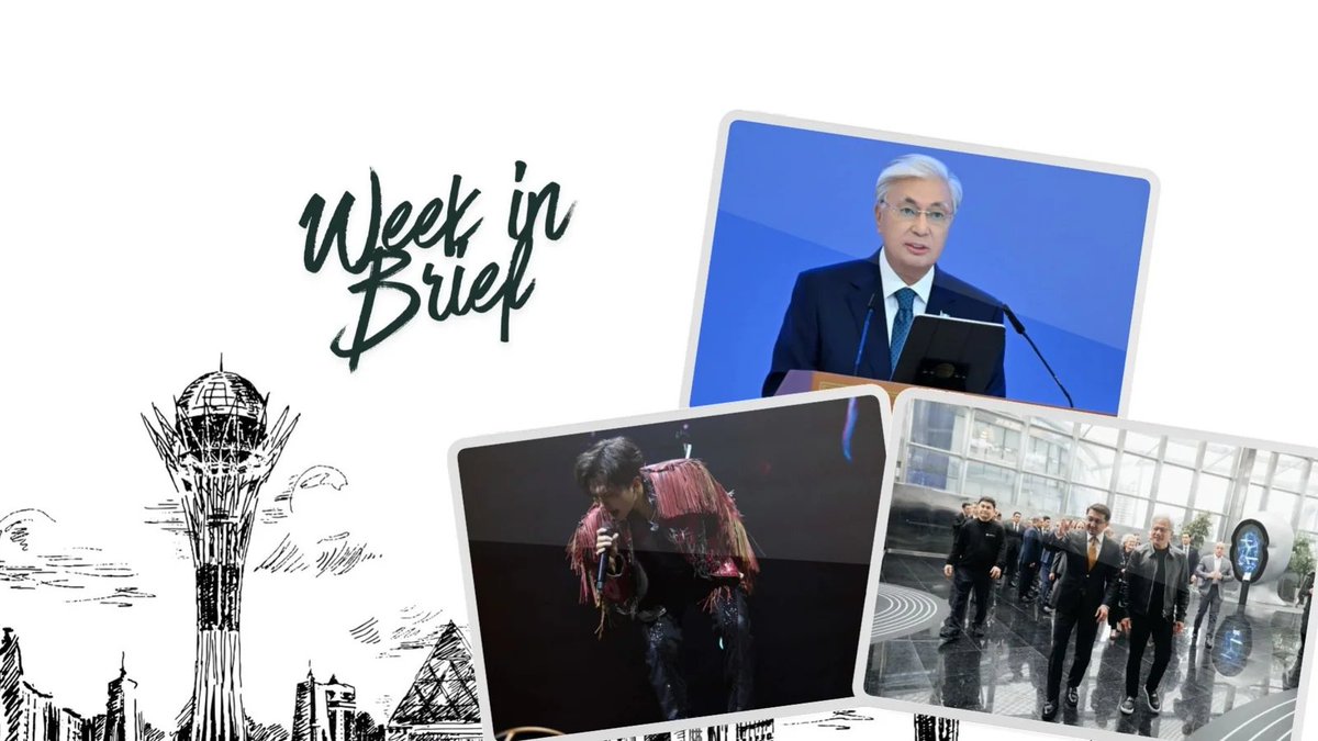 kazinform_eng's tweet photo. From #AI ambitions and #RepublicDay milestones to snow leopard conservation and #Dimash’s world tour kickoff! 🇰🇿✨ Catch up on the biggest headlines shaping #Kazakhstan this week in our latest weekly brief
https://t.co/sbfeIzXpsY
#Weekinbrief #News #CentralAsia #NVIDIA https://t.co/8GLUGEqUsh