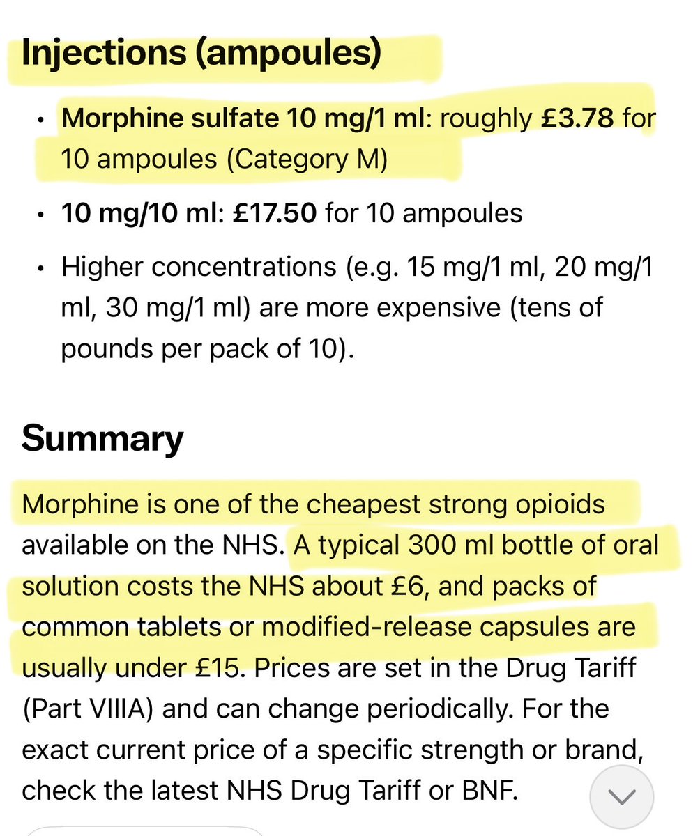DebiEvansMatron's tweet photo. Cheap at half the price 
Midazolam &amp; Morphine ⬇️😡😢 https://t.co/vIBDcgMumv