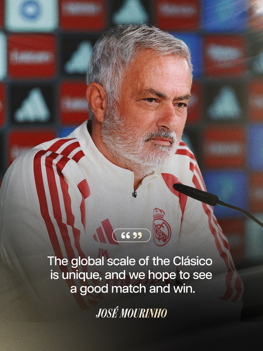 realmadriden's tweet photo. 🎙️ Mourinho 🎙️ https://t.co/QcBniIRbHY