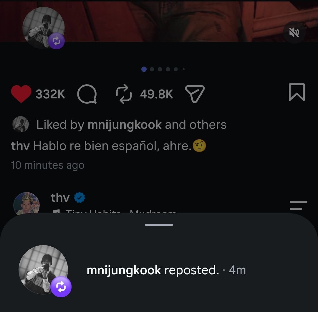 itsanytk7's tweet photo. 5h da manhã eu entro no dump do taehyung pra curtir e repostar mas o viado do jungkook já tá lá, eu desisto de competir kkkkkkkkkkk https://t.co/3gw5gcQrS9