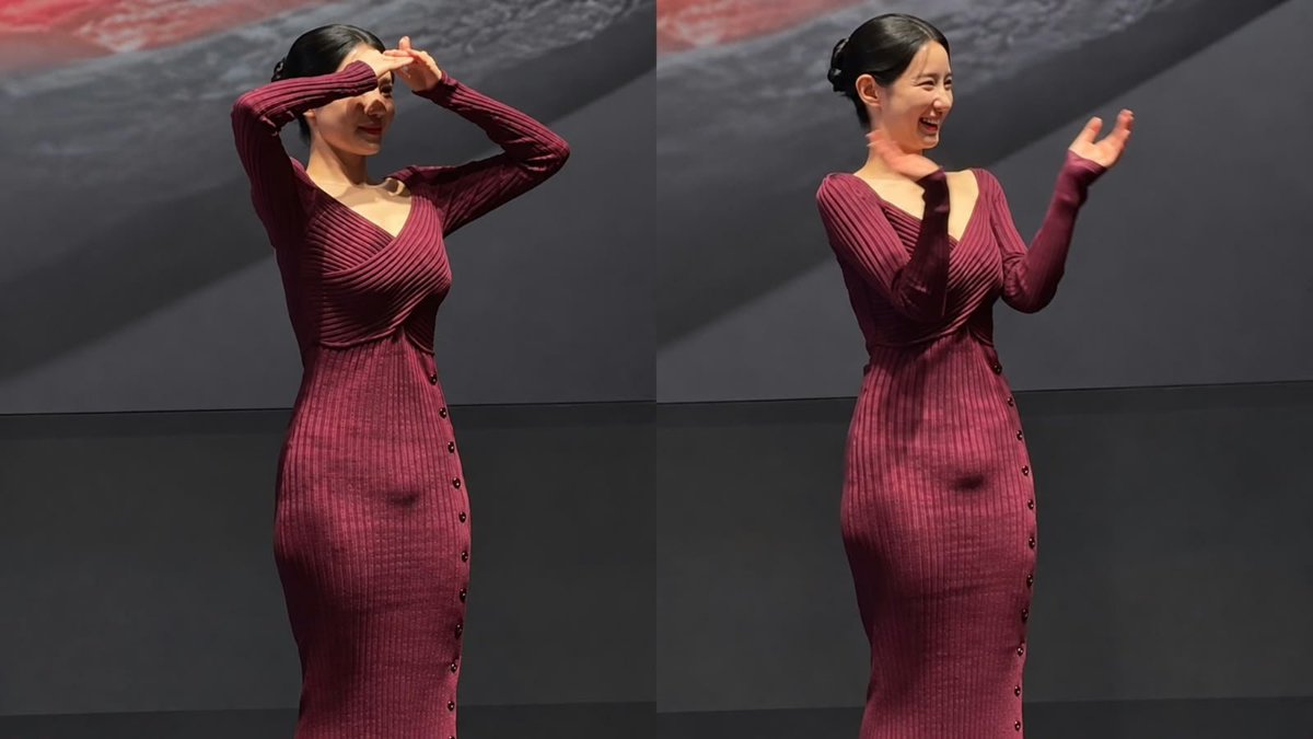 goo__gly9's tweet photo. Wait… isn’t this seriously messed up??

During JOHYUN’s stage greeting, I noticed a lump around her lower abdomen and wondered what it was…

But when I found out why she kept fidgeting and seemed so bothered down there, I was absolutely shocked…

The entertainment industry really is full of dark secrets…
