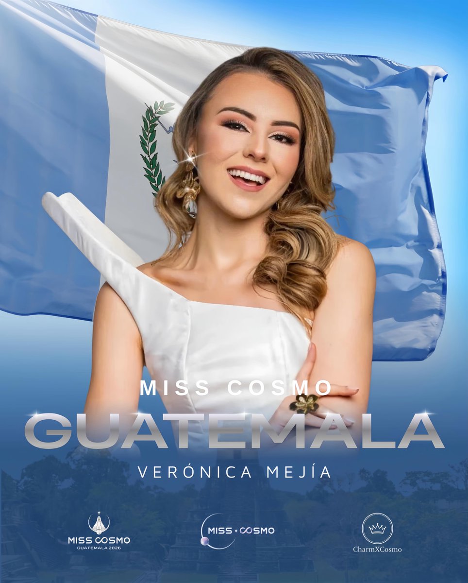 demitasticx's tweet photo. OFFICIAL ANNOUNCEMENT

MISS COSMO GUATEMALA — @veronicalejandra_ma

Follow @charmxcosmo for more updates. https://t.co/CJGMY7dzkM