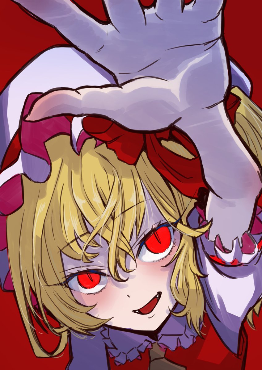butabara_29rou's tweet photo. ワンドロ30日目（6分オーバー）

フランドール・スカーレット

#東方Project https://t.co/NMEVDOcv8C