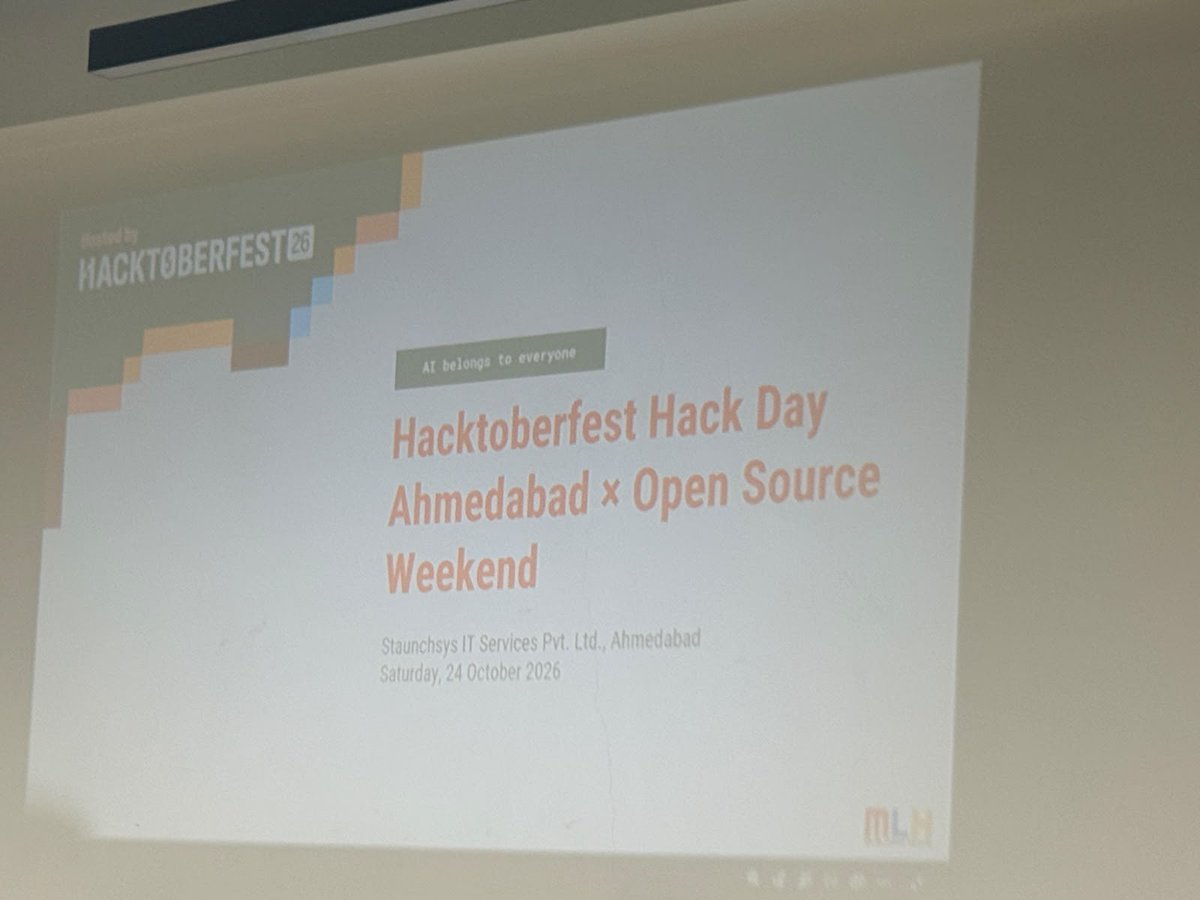 gvraval's tweet photo. Attending the Hactoberfest Hack Day event today! Building something to lower the barrier for open-source newcomers:
Paste any repo URL > get instant guide on contribution opportunitiy.
Code: https://t.co/uA3jQn5JvO
Feedback & PRs welcome! #Hacktoberfest
#OpensourceWeekend #MLH https://t.co/Evwaj1VCf0