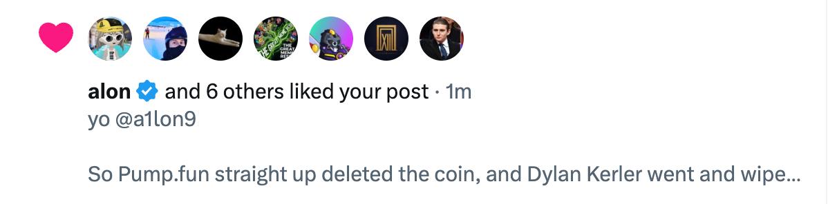 willsmakeit's tweet photo. yoooo @a1lon9 

wait, you actually liked it?

so the deleted coin, the wiped Nerdzygamer channel, and the whole “protect the boys” narrative actually got your attention.

not even gonna reply, just quietly hit the like button on the post calling out you, Noah, and Dylan.

real bold of you? or real nervous?

either way, thanks for confirming you saw it.

you gonna crime or what? LMFAAAO

CtCsTh6PqW6oBSwFSQEvJfQUmcwgAf9RgUcADJQ1pump