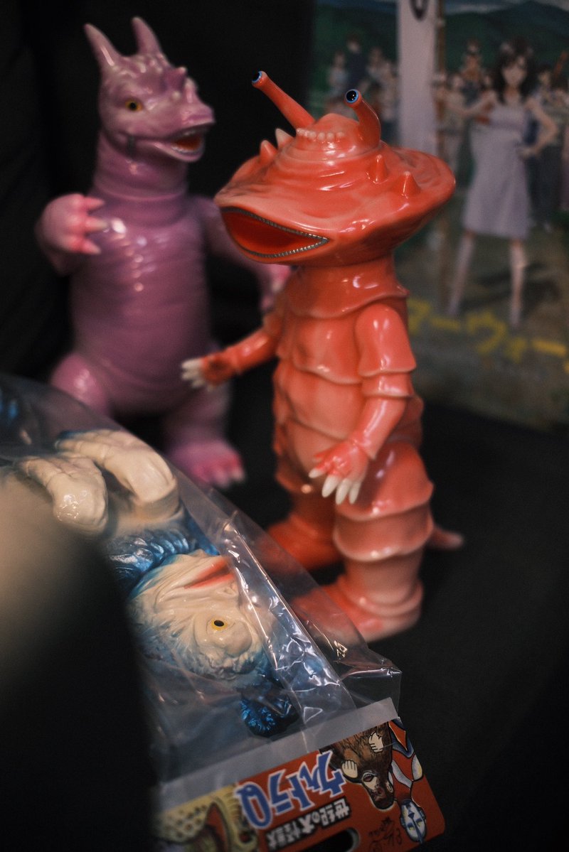 wequo's tweet photo. 🍓🛸
@marusan_kaminaga
#marusan #丸三 #sofubi #マルサン #カネゴン https://t.co/mOdIAVQWz1