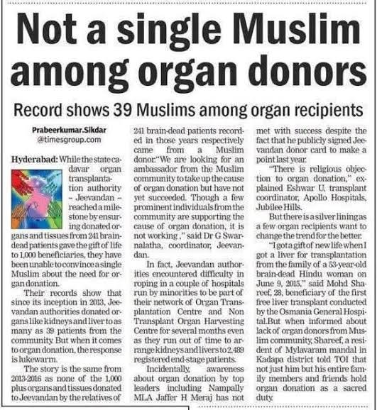 gemsofstupidity's tweet photo. Donating organs is haram.
Accepting is not.

Allah, the Satan. https://t.co/SM1WCdz6Fy