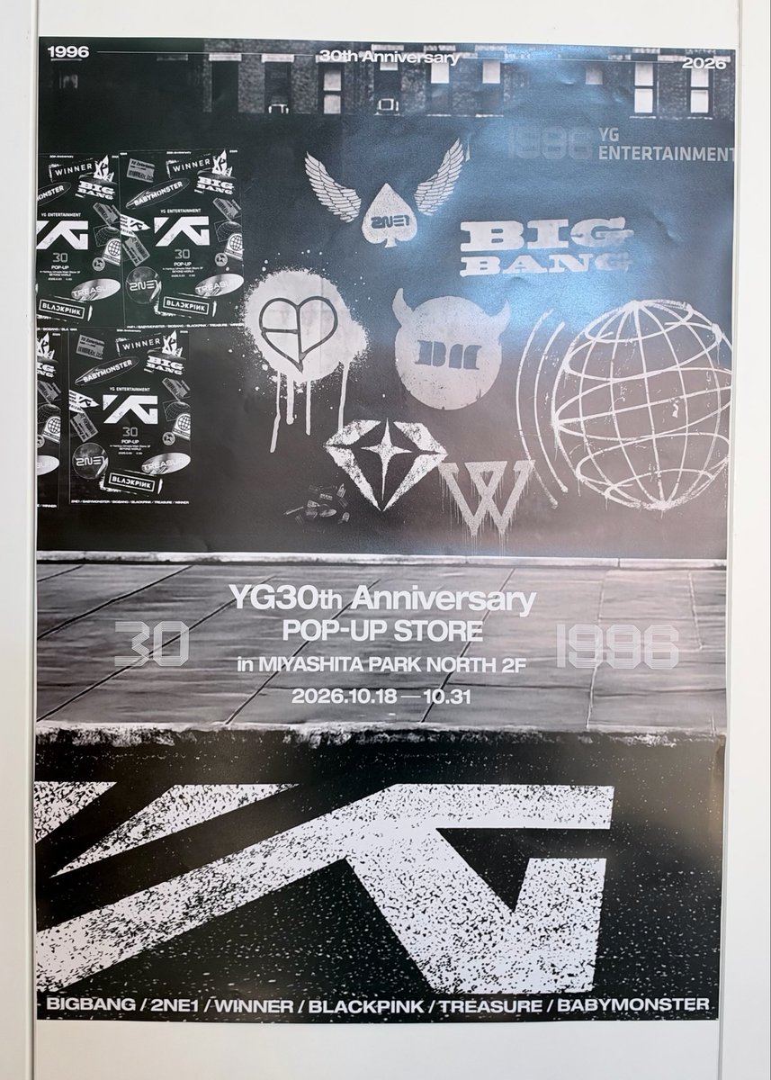 YGLeaders's tweet photo. YGのPOPUP行ってきた🥰💓
新しいグッズあったよ🍀アクキー買ったからあとで開けてみる🤩🤩🤩🤩
📍渋谷宮下パーク
#2NE1 #YG30th_TokyoPopUp  
@krungy21 @mingkki21 @chaelinCL @haroobomkum https://t.co/b5jDroXyEq