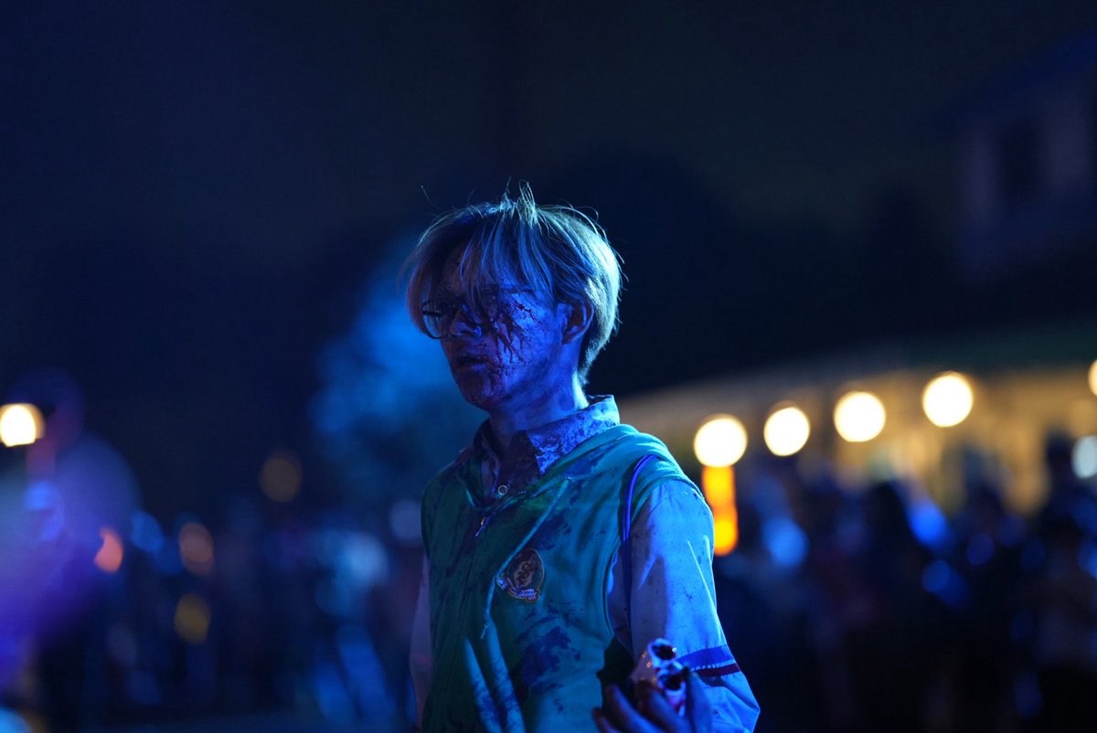 chimo_usj's tweet photo. 10/18ナップサックオタクゾンビ
#usjハロ��ィン #usjホラーナイト #hhn2026 #usjファン #オタクゾンビ #ストリートゾンビ #撮って出し https://t.co/RtiTdaTL9r
