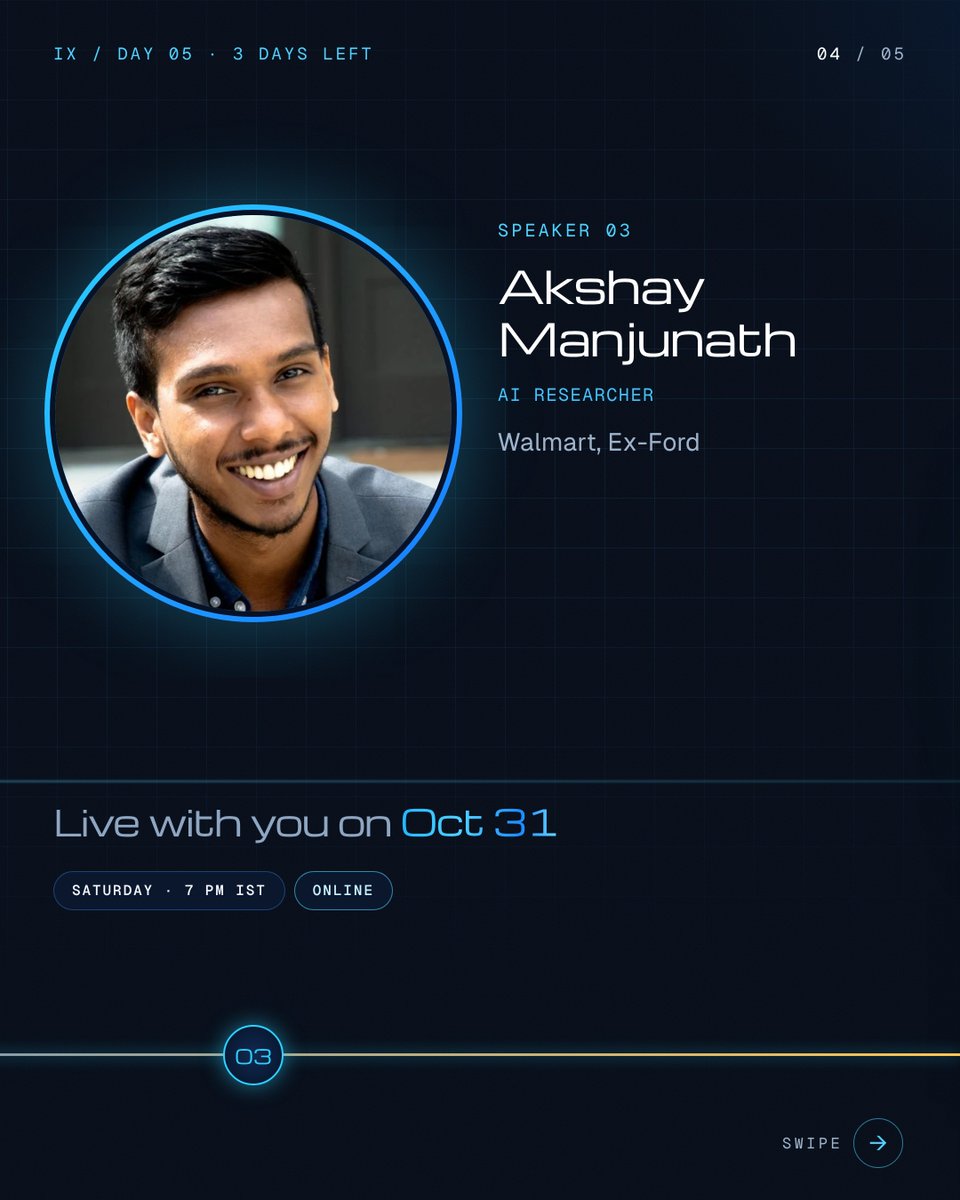 InterviewTrix's tweet photo. 3 leaders. 1 live stage. Oct 31 ⚡ Win The Hiring Games, then hear industry leaders from engineering, HR and AI research on how AI is changing hiring. 3 days left, free 👇 https://t.co/dFGlhkHSmd #Hackathon #AI https://t.co/7FBSCGxOQy