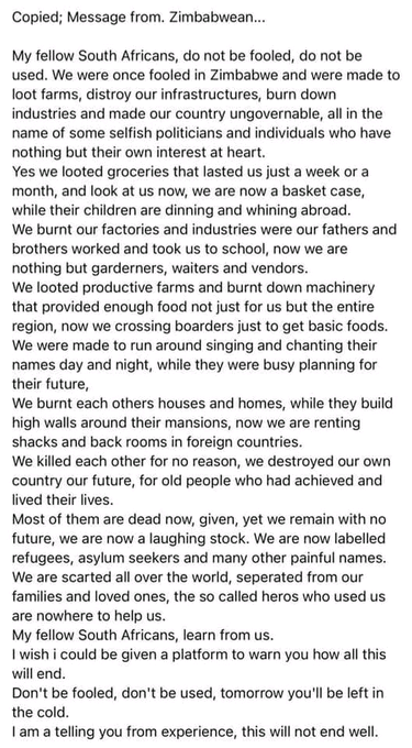 mpilo_simon's tweet photo. Message from #Zimbabwe with Love. 

Lwandle

Velebayi

Xabi Alonso

Peller

Adv Baloyi
South Africa
Limpopo Boy

 #KZNViolence
 | Western Cape  
#KingMisuZulu  Natal 

Venda https://t.co/wcTY2jYSdo