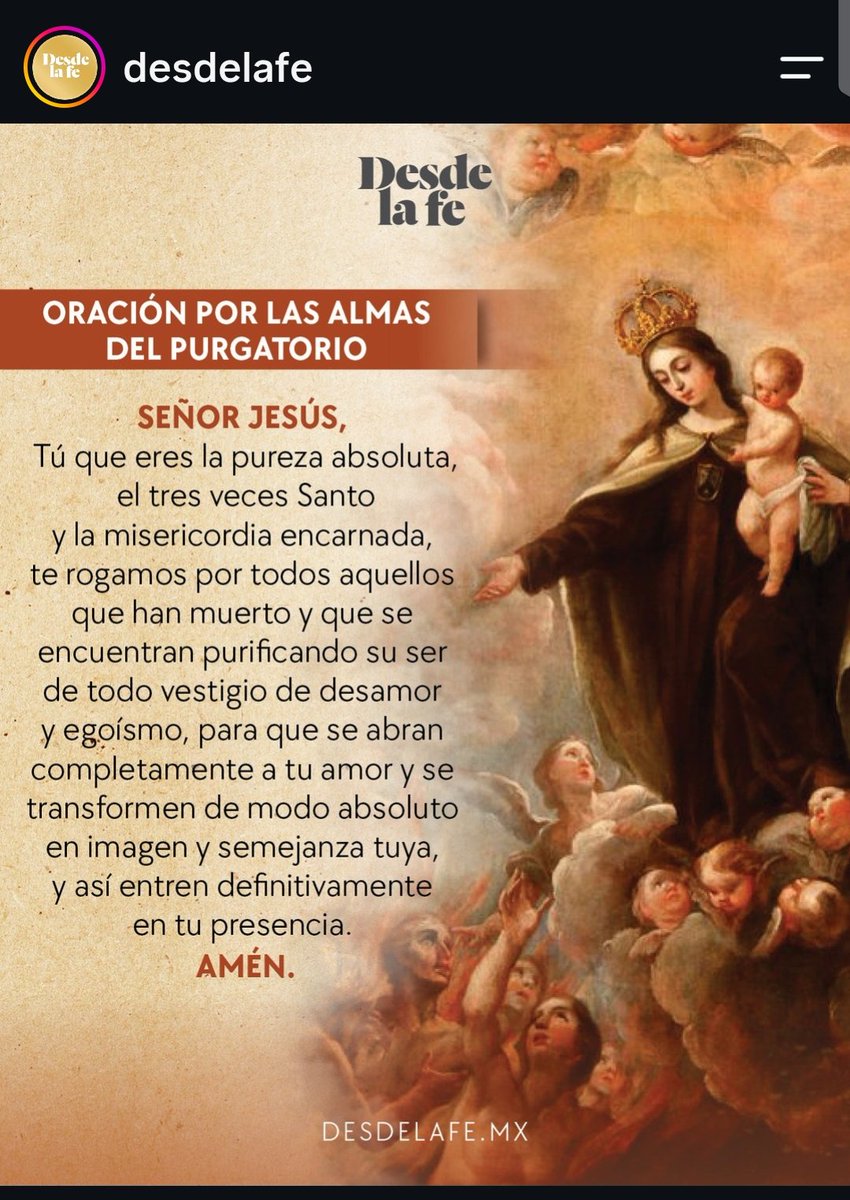 WAHM28's tweet photo. Que Dios te bendiga, cuide, ampare, proteja y favorezca, que no te  apartes de Él.
Que La Virgen te cubra con su manto, que te acompañe tu Ángel de la guarda, que te guíe el Espíritu Santo.
Señor Jesús, en tus manos pongo a mi hermano.
Gracias Señor gracias
#24Oct
#FelizJSabado https://t.co/lELCFbR6Al