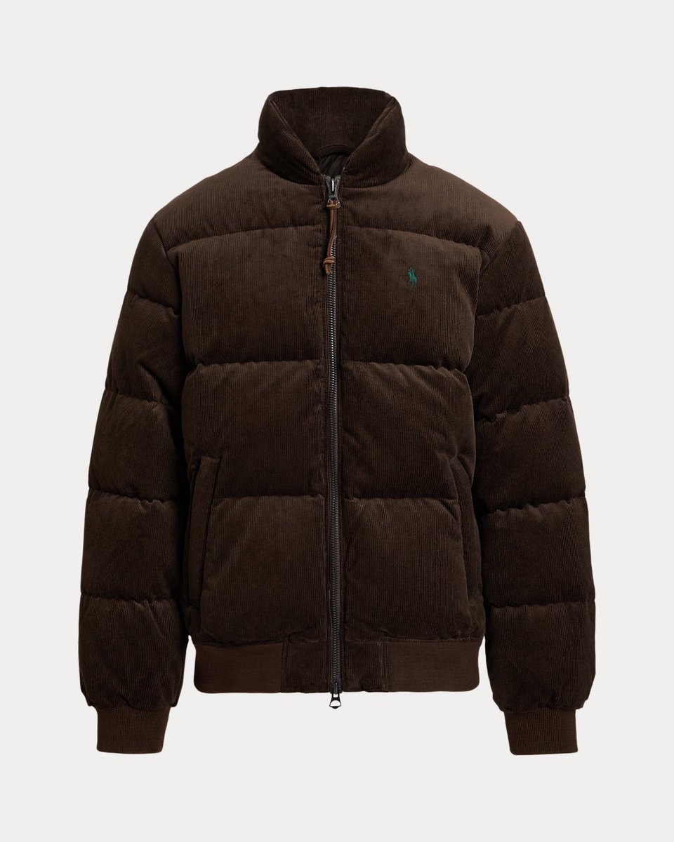 miladebleu's tweet photo. ก่อนบินที่ไปช็อป Ralph Lauren สุดหล่อได้ jacket มาแฮะ แล้วเป็นผ้า corduroy สวยมากกกกกก🤎 https://t.co/BrGhKQ2Slx