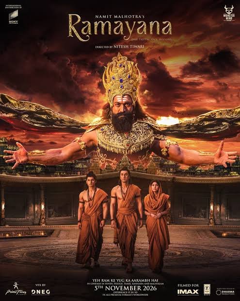 Endless__27's tweet photo. @bukoni3 @redding_cream_t Is this a good official poster for a movie like Ramayana ? https://t.co/W539zwP2xu