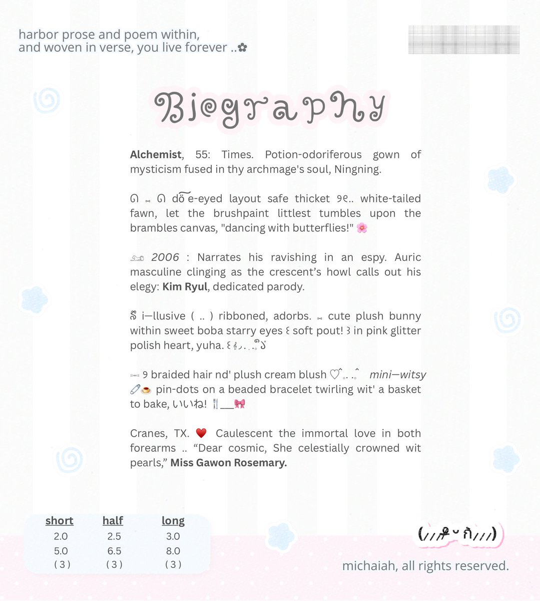 dreamlub's tweet photo. @gxlocy bio untuk fa, kakak? :__3 https://t.co/gUKcdZjoxe