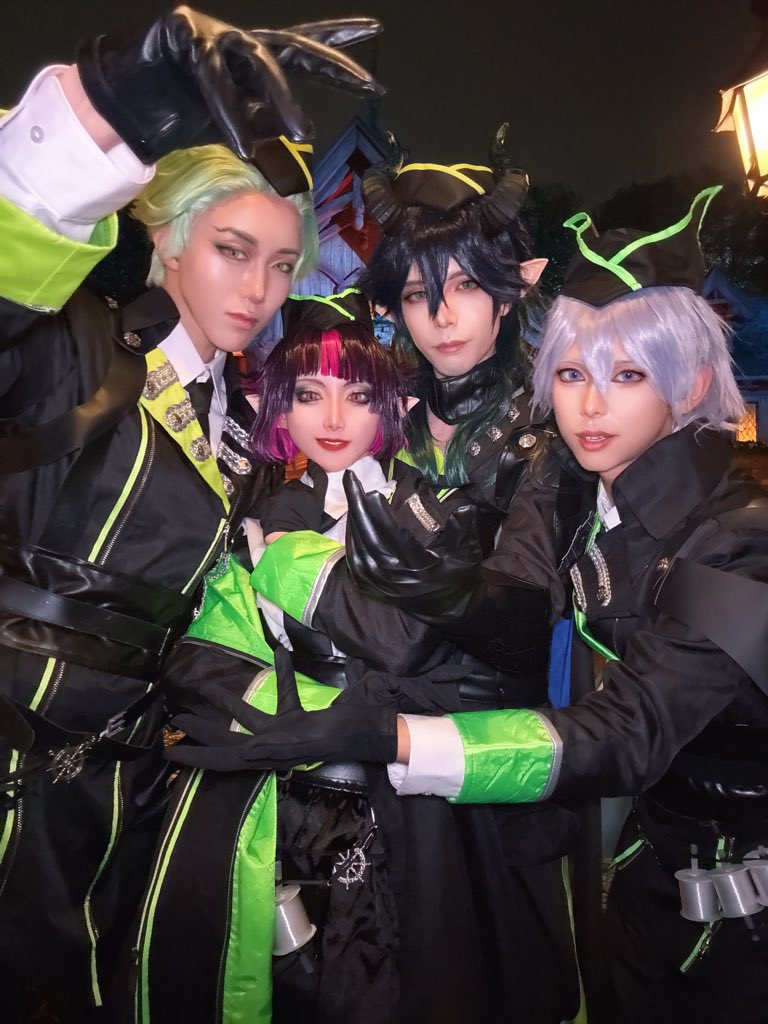 runrunniikite's tweet photo. twst/cos #Dハロ仮装2026 
本日はディアソムニアで家族旅行〜‼️ https://t.co/3Xn06GVLNc