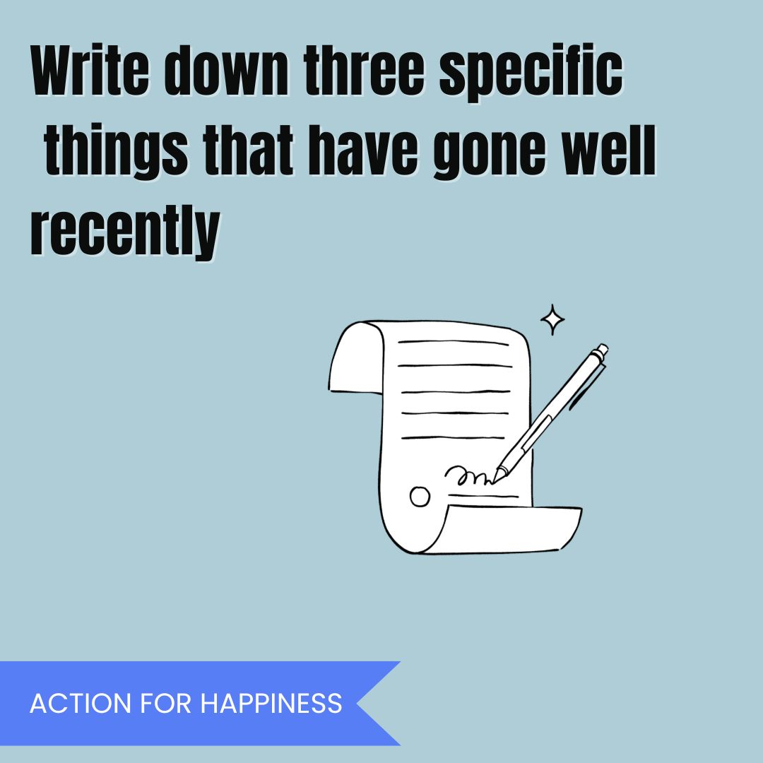 AkionaLaw's tweet photo. Write down three specific things that have gone well recently. #Divorce #DivorceLawyer #EverettWa #FamilyLawLawyer #DivorceAttorney #AkionaLaw #TeamAkionaLaw #GoTeamAkionaLaw #CollaborativeLaw #Collaboration #CollaborativeLawyer #Collaborative #CollaborativeDivorceProcess https://t.co/HPr4dEM4wY