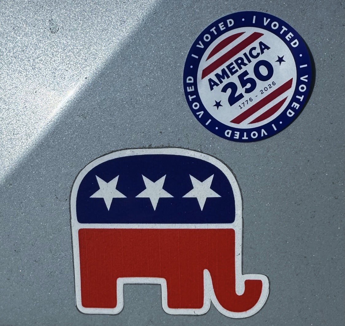 ErasmoProvenza's tweet photo. I voted for consistency, for my values, for my family, and for God! 🇺🇸🫡❤️ https://t.co/K7DA9gge8p
