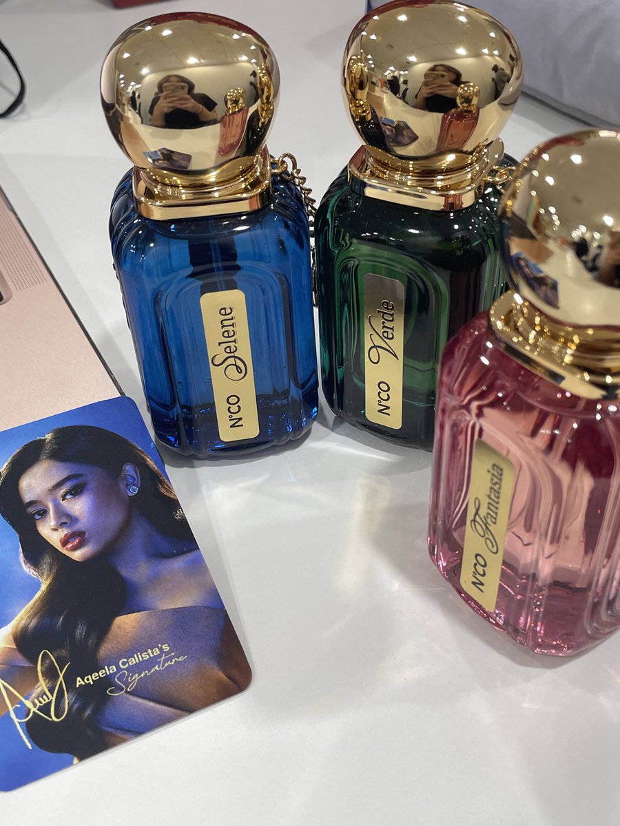 RefillUrHeart's tweet photo. Racun buat para fans Aqeela Calista nihh!!
Beli bundling 3 parfum NCO x Aqeela Calista udah sampe dan bonusnya dapet photocard 😭💗 Jangan sampai kelewatan New Arrival Day NCO karena banyak diskonnya!
#NCOParfumnyaGenZ #parfumnyaAqeela #TrueDefinitionOfLuxury https://t.co/xWm5nqBV5k