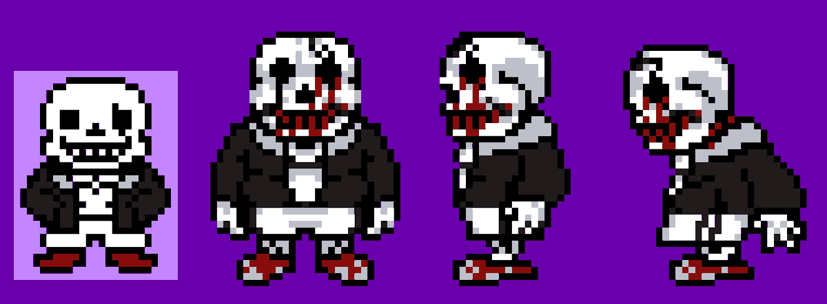 ThWinterReaper's tweet photo. @goinks_ I sadly dont have many examples on me that include flexible and dynamic posing when it comes to pixel art💔

I am capable of doing more unique poses, ive just never really found a reason to yet- https://t.co/WbvUwSOImM