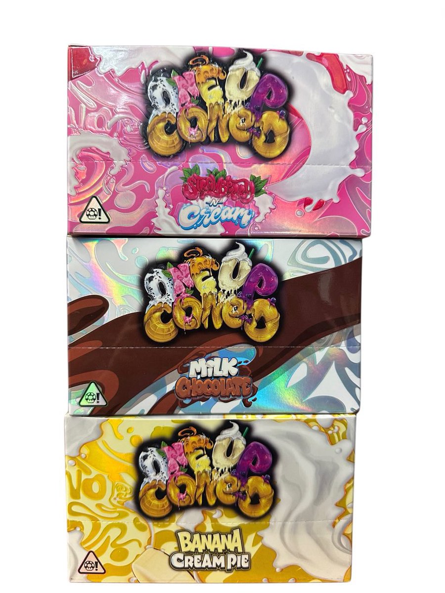 Highplow's tweet photo. One Up - ConeO
4G Shroom Edible
Authentic 
25/50+ $14
100+ $13
Bulk $11 https://t.co/0R3HJWlPoi