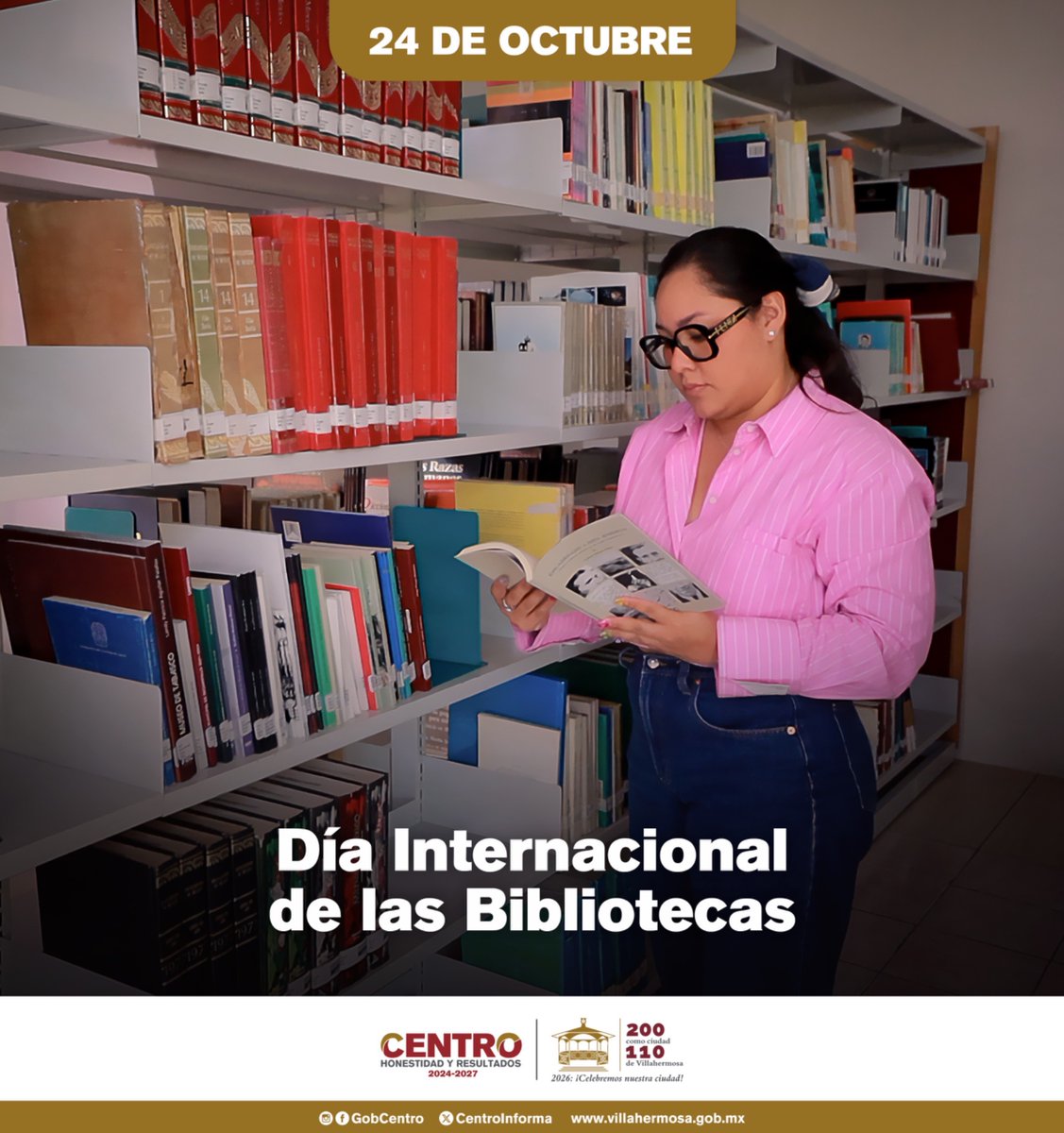 CentroInforma's tweet photo. Día Internacional de las Bibliotecas
#24DeOctubre https://t.co/ceNwVpwVlv