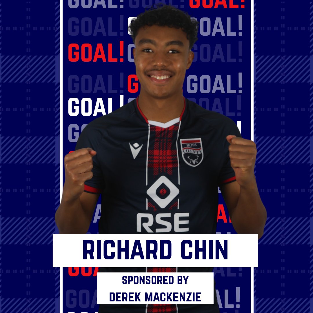 RossCounty's tweet photo. 47' | GOOOOALLLLL!!!!

CHIN FROM THE EDGE OF THE BOX!!!!

RCFC 3-0 AFC https://t.co/Gq392vqnU7