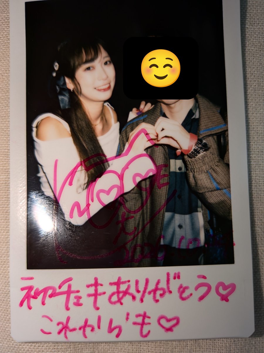 hamano_taka's tweet photo. 2026.10.24
📍五反田G6
キプリスの新メンバー
#藤崎ことね さんと初チェキ📸
スラっとしたスタイルでライブ中に
目を引きます。
ことみんと年齢が近いメンバーが
入ってくれたのも安心したし
嬉しかったです。
これからよろしくお願いします🙏
#キプリスモルホォ https://t.co/lni5ZfnPWl
