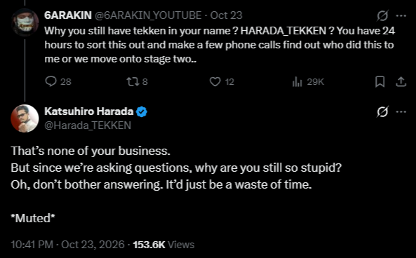ScrubQuotesX's tweet photo. WHO THE FUCK RUNS TEKKEN 8 I NEED TO SPESK TO SOMEONE !! https://t.co/nYLRnVAW9H