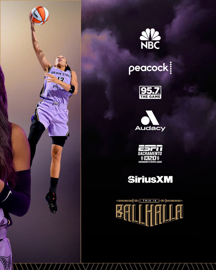 valkyries's tweet photo. GAME 4, BALLHALLA YOU WITH US? ⚔️

⏰ | 10:00 AM 
⚔️ | @AtlantaDream 
📍 | Atlanta, GA
📺 | NBC, Peacock
📻 | @957thegame, @Audacy app, ESPN 1320, Sirius XM

#ThisIsBallhalla https://t.co/pusmCN5kzw