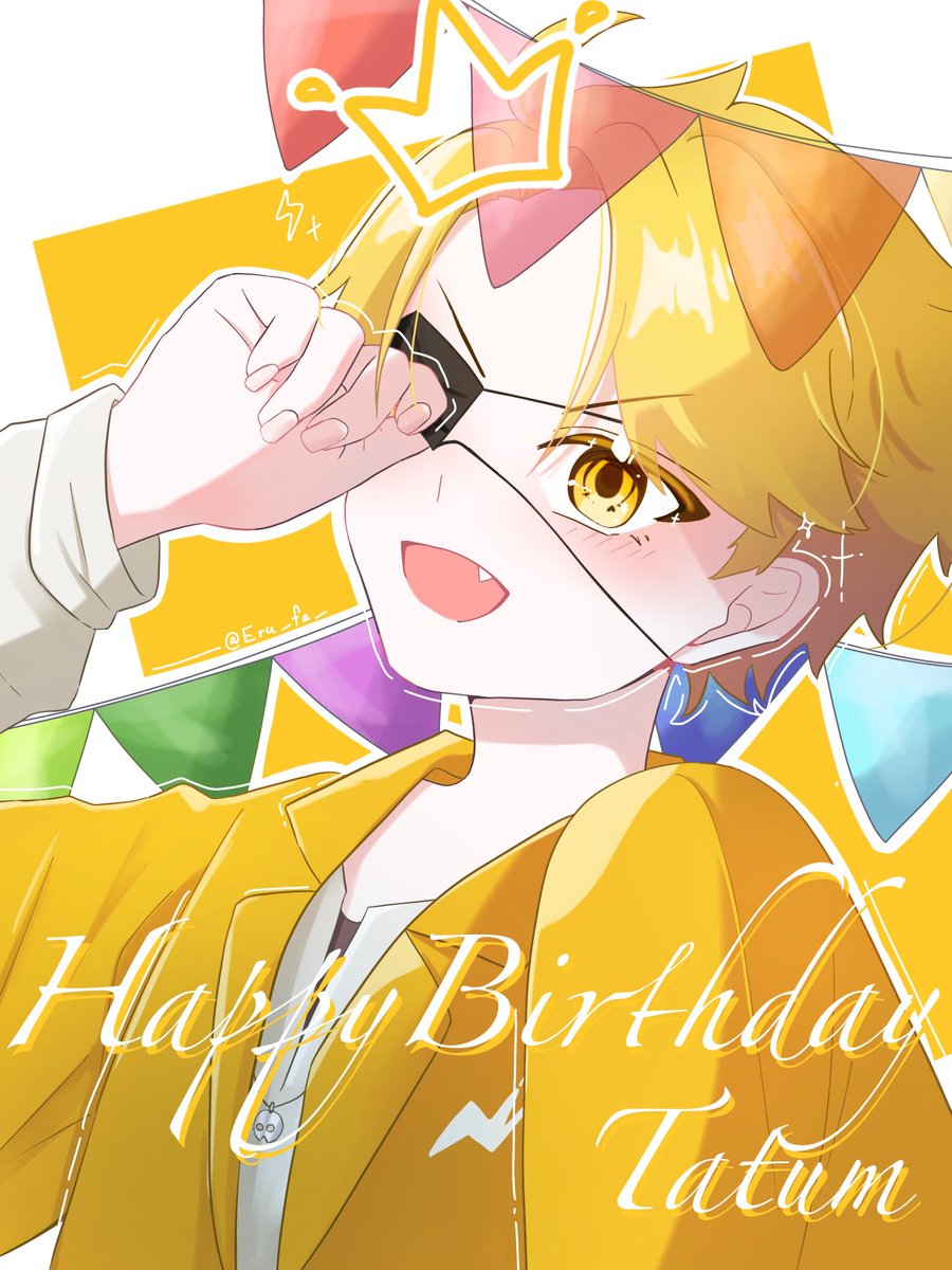 Eru__fa_'s tweet photo. ꒷︶▽︶▼︶▽︶▼︶▽︶꒦꒷.⋆
 ⋆⭒˚｡⋆
     𝒽𝒶𝓅𝓅𝓎 𝒷𝒾𝓇𝓉𝒽𝒹𝒶𝓎
                                  ‧⁺ ⊹˚.
𝜗𝜚 ••┈┈┈┈┈┈┈┈•• 𝜗𝜚
꒰ #たっつん誕生祭2026 ꒱
 ꒰ #たっつん さん꒱
꒰ #ぴちあーと ꒱ ꒰ #からぴち ꒱ https://t.co/xKvBGTk2ep