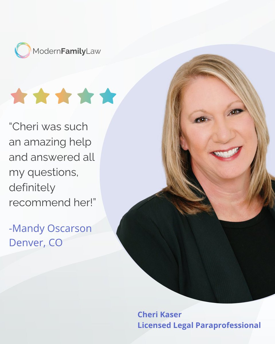DivorceTeams's tweet photo. Clear answers can make a family law matter feel easier to navigate. Thank you, Mandy, for sharing your experience with Cheri Kaser. We’re glad Cheri was able to answer your questions and provide helpful support.

Learn more about Cheri: https://t.co/WDGAAoz89B https://t.co/XOhO8qMMS9