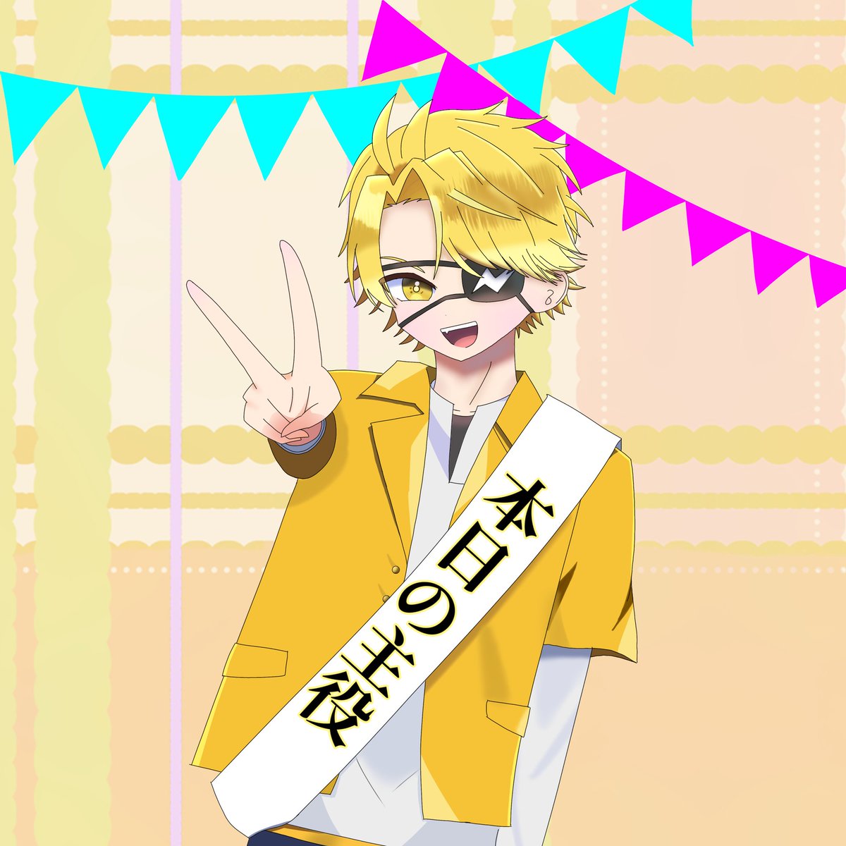 RUKA_030_ruka's tweet photo. たっつんさんお誕生日おめでとうございます!!これからも頑張ってください！
#たっつんさん生誕祭2026 
#たっつんさん誕生祭2026 
#ぴちアート 
#たっつん https://t.co/LigZgjiwHN
