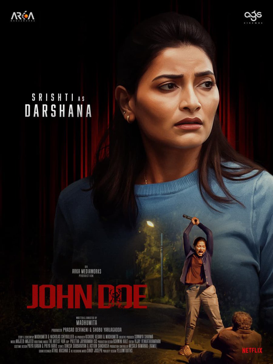 CinemaXverse's tweet photo. Meet Darshana from the world of #JohnDoe ♥️
Releasing this November in cinemas near you
Written & Directed by @memadhumita
#WhoIsShe | #NaanPodhuma https://t.co/wbDNaX8wRf