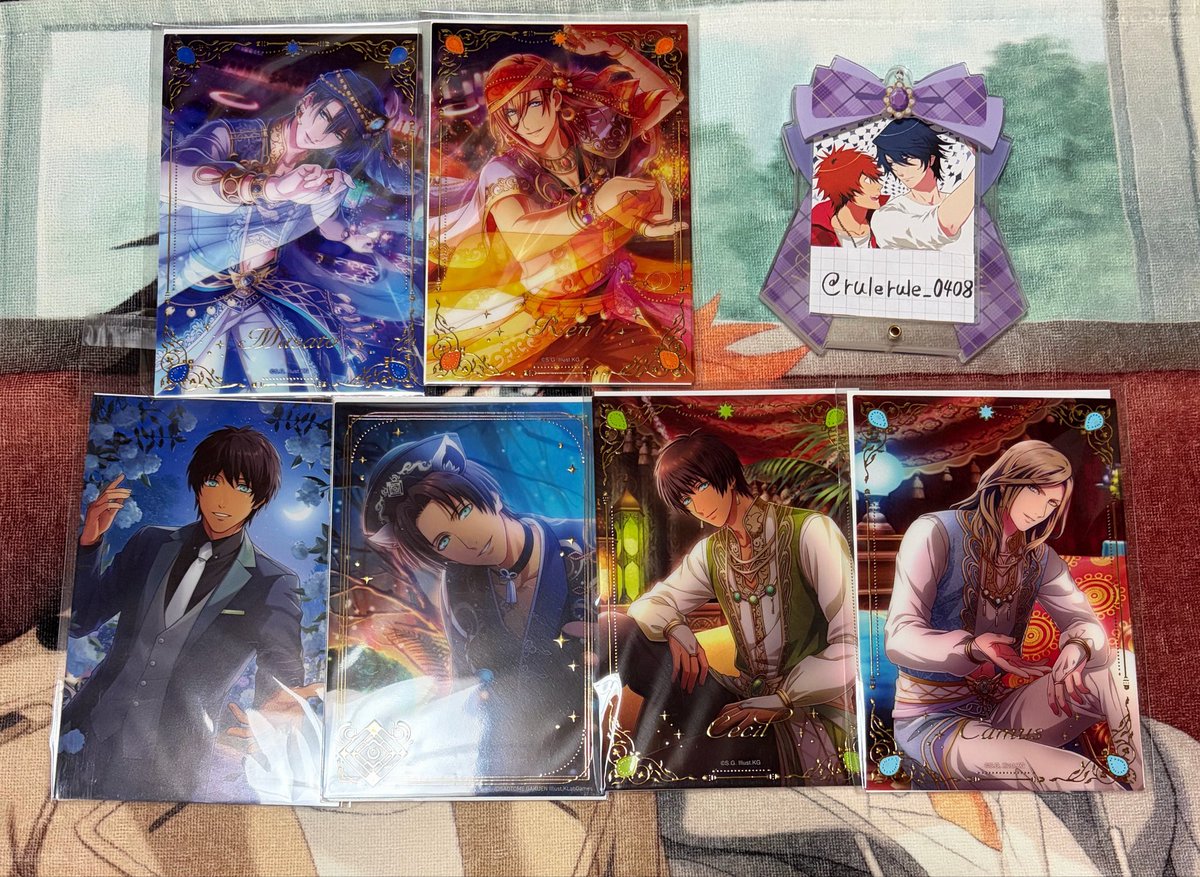 rulerule_0408's tweet photo. うたプリ クリアカード 譲渡先を探しております。
譲)真斗 レン セシル カミュ
求)真斗レン:定価、セシルカミュ:300+送料
全て決めたい為お返事にお時間いただく場合があります。
宜しくお願いいたします。 https://t.co/UCBUON3AZO