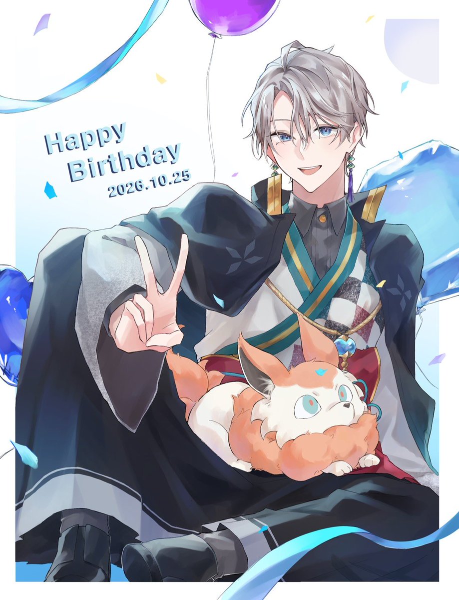 wel_guraa_'s tweet photo. #甲斐田晴誕生日2026
素敵な一年になりますように！ https://t.co/2PocpQrjbe