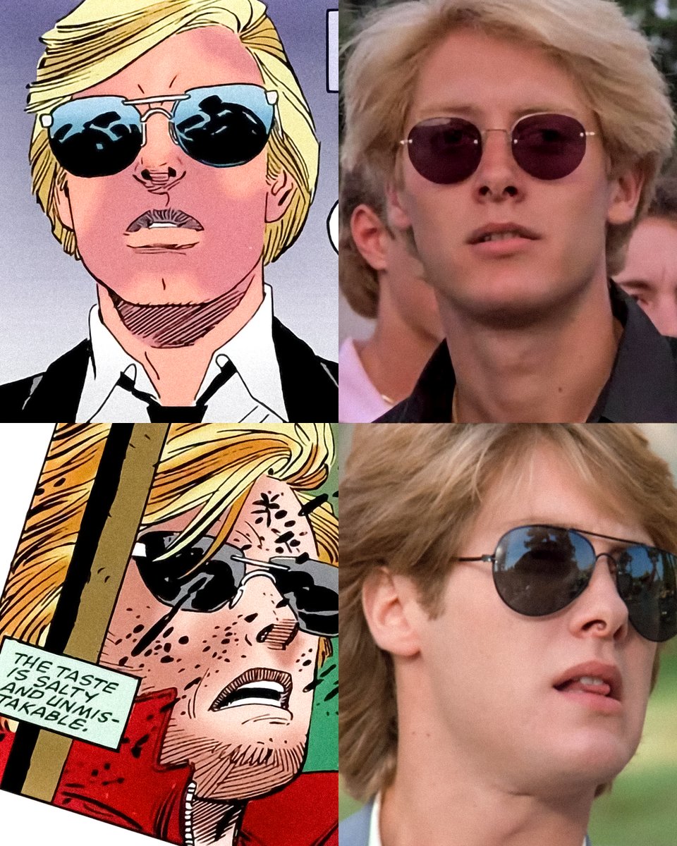Parker_Luck394's tweet photo. I think James Spader was the reference for young Matt Murdock in 'Daredevil: The Man Without Fear'. https://t.co/WG0FXw8PIU