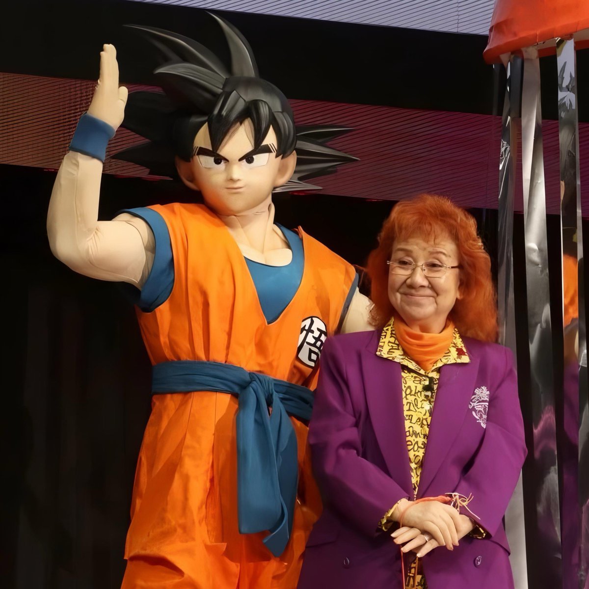DbsHype's tweet photo. A very Happy Birthday to the Legendary Masako Nozawa, voice actor of Goku, Gohan, Goten and so many more!! 🎉🎊 She’s turned 90 years old today. https://t.co/oM97ViBEZy