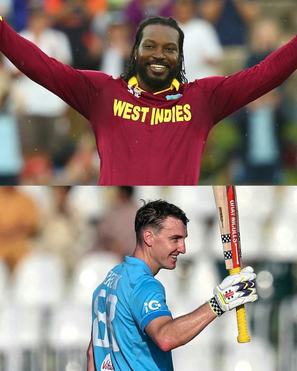 iamneelcrick's tweet photo. 29 Test triple-centurions.
11 ODI double-centurions.
194 T20I centurions.
Only Chris Gayle & Harry Brook feature on all three lists.
Elite company!
#SLvsENG
#SunNote https://t.co/BWv3xWf4SP