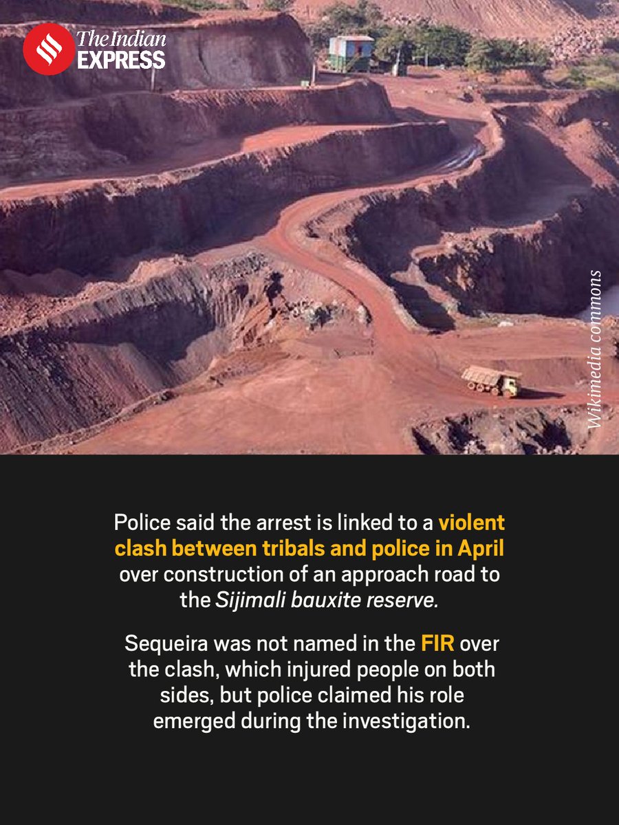 IndianExpress's tweet photo. Doctor Randall Sequeira moved to Odisha’s Kalahandi to work with tribal communities, travelling to remote villages and holding health camps. Years later, he is in judicial custody after being arrested in connection with an anti-mining protest.

Police have linked his arrest to a clash between tribals and police over the Sijimali bauxite project, while activists have condemned the action. Here’s a look at the case and the allegations surrounding his arrest.

🔗 https://t.co/246HUMZlj2