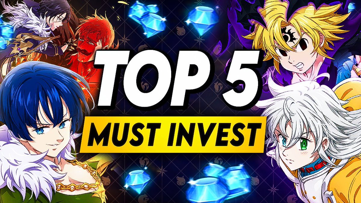 NotAmazingGC's tweet photo. My Top 5 MUST INVEST Characters For F2P/New Players | Seven Deadly Sins: Grand Cross
https://t.co/74pFL4O01o https://t.co/wC52i1BuRx