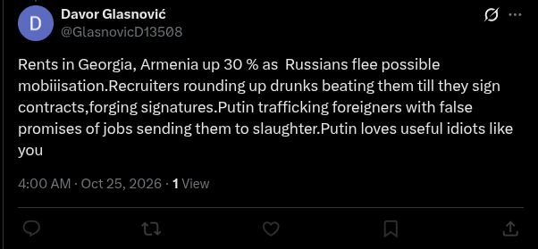 Toothless71's tweet photo. @GlasnovicD13508 @GlasnovicD13508  I love how these retards post then block an runaway little the little woke ass bitches they are. 🤣🤣🤣 But people don't understand this is a globalist war as they want to steal Ukraine's resources &amp; land. https://t.co/fUNtEgyqJJ