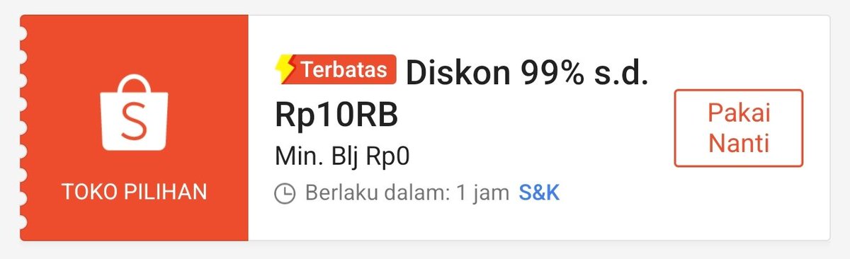 kimmyexp's tweet photo. Kode voc diskon 99% 10RB ⏱️00:00 

📍Minbel 0 📍all produk

Bisa minyak goreng👇🏻
https://t.co/BAy6NnDiW6
Oreo receh👇🏻
https://t.co/h9HAKuARPy

input aja ni beberapa/semuanya... Pasti ada yg dptt klo input banyak🤣 jadi klo voc gede zonk nanti malem msih dpt ini

SHP11MSR575
SHP11FRMFH211
SHP11WSM3Q7DH939
SHP11PAYMAK5ZT156
SHP11DLP4F7XV541
SHP11WDN4B2KS187
SHP11FRT7X5JC751
SHP11VCRICS913
SHP11RCDIN406
SHP11FRMT877
SHP11PAYJAN9VM655
SHP11PAYRIK7TW577
SHP11PAYVAZ7KQ975
SHP11PAYUNI8QW865
SHP11SCND266
SHP11PAYDEV2WX214
SHP11ASLV978
SHP11PAYKEL6ZT173
SHP11MSY1K6FP795

inpur di sini sekarang👇🏻
https://t.co/y3FtoCwlpM