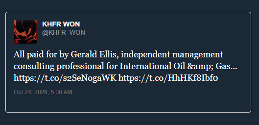 Thedukeofbenis's tweet photo. Look at how terrified @adljosinu (jon leslie ellis) is... lol
First, he get's the account he wants to reply about limited so THEY can't reply.. 
2nd, he blocks others to silence any dissenting opinions... 

Cower behind your block leslie.. won't save you.
https://t.co/aJyXZIhZxb https://t.co/vjEKz2CGCR